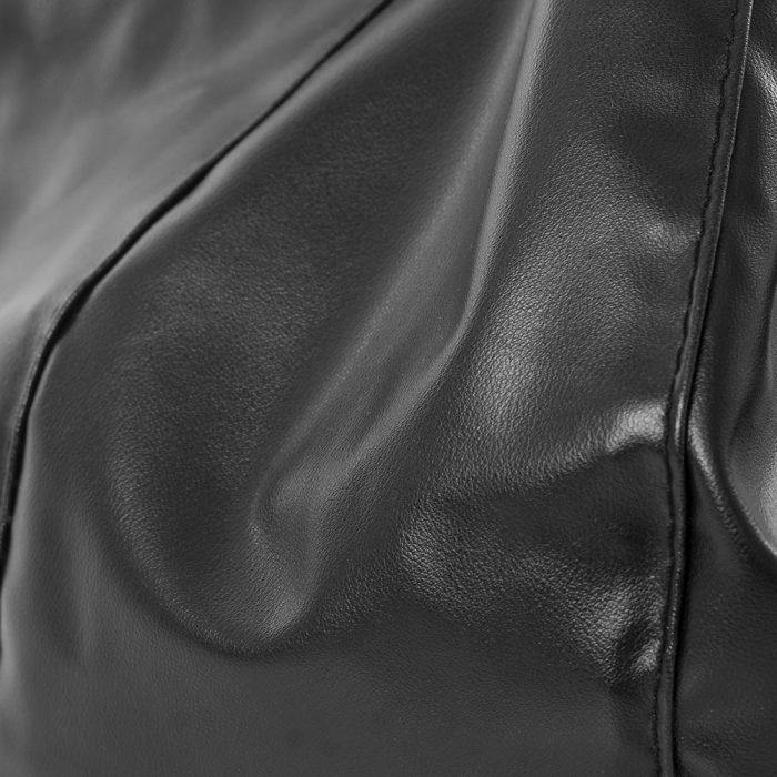 Close up of the rebel black icrib material
